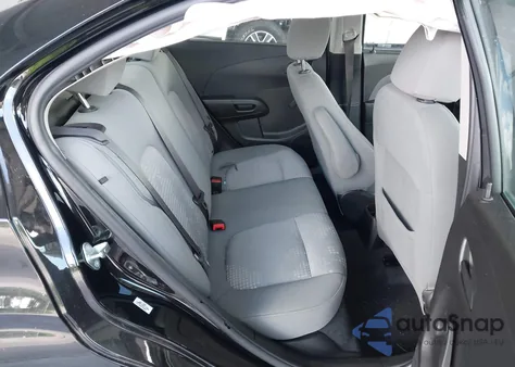 2017 Chevrolet Sonic Ls Auto из США, поврежденный, VIN 1G1JB5SH0H4160407